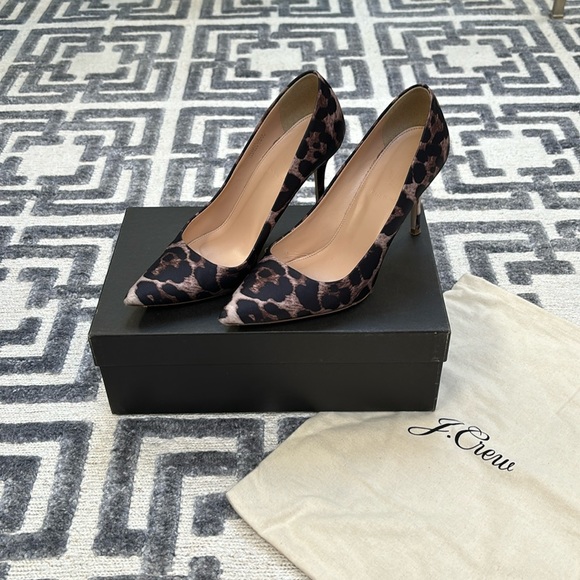 J. Crew Shoes I Crew Animal Print Pumps Size 8 Includes Box And